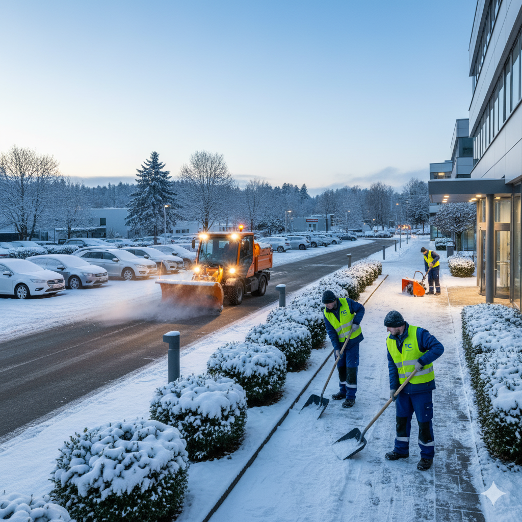 Winterdienst – Schneeräumung und Streuen