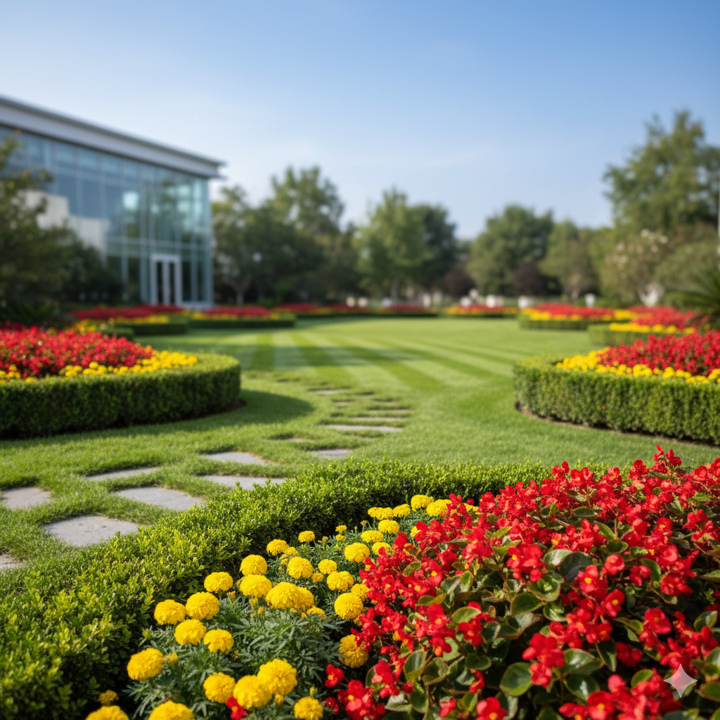 Grünflächenbetreuung – Rasenpflege